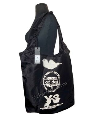 Adidas Y-3 Logo Merch Tote w Dust Bag • Yohji Yamamoto